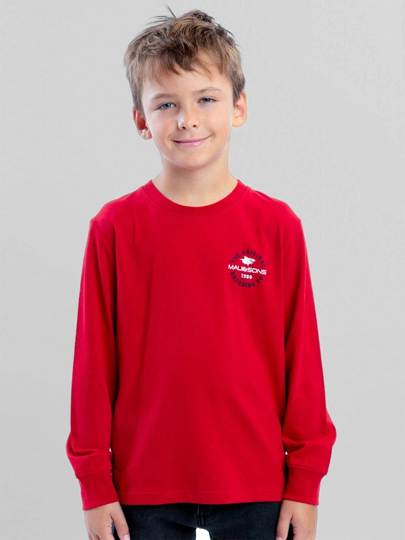 POLERA MANGA LARGA NIÑO MAUI AND SONS