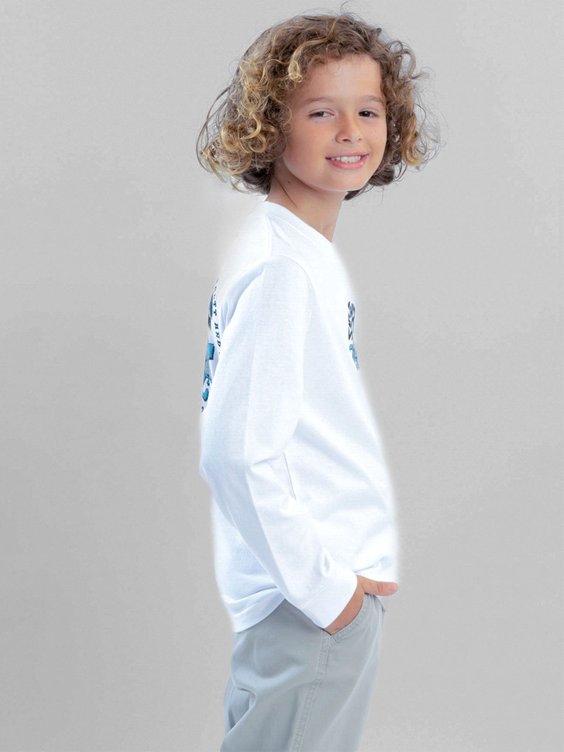 POLERA MANGA LARGA NIÑO MAUI AND SONS - 3