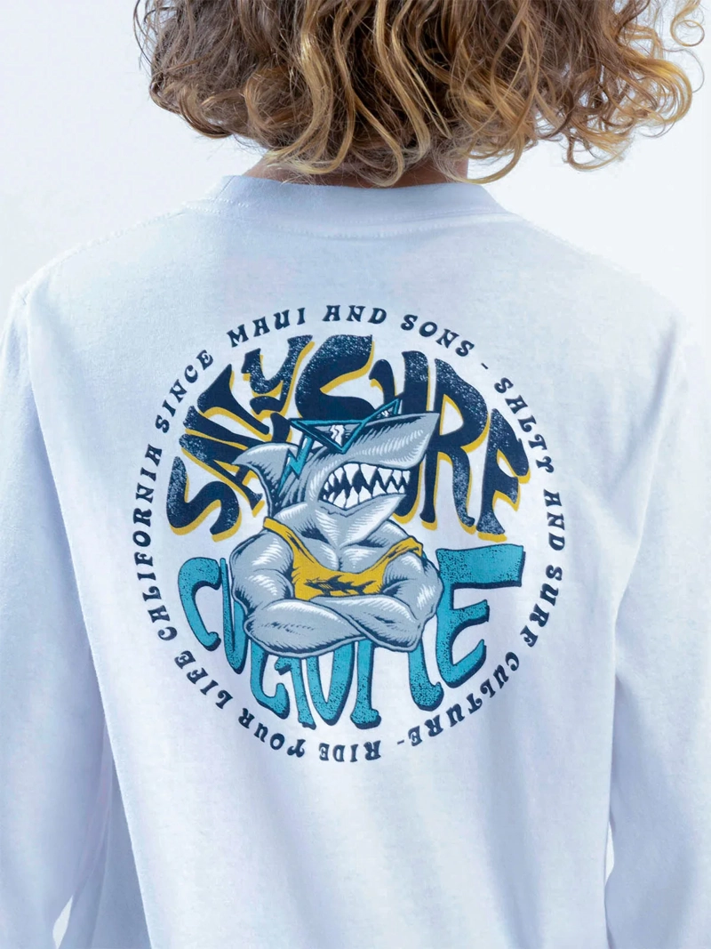 POLERA MANGA LARGA NIÑO MAUI AND SONS - 6