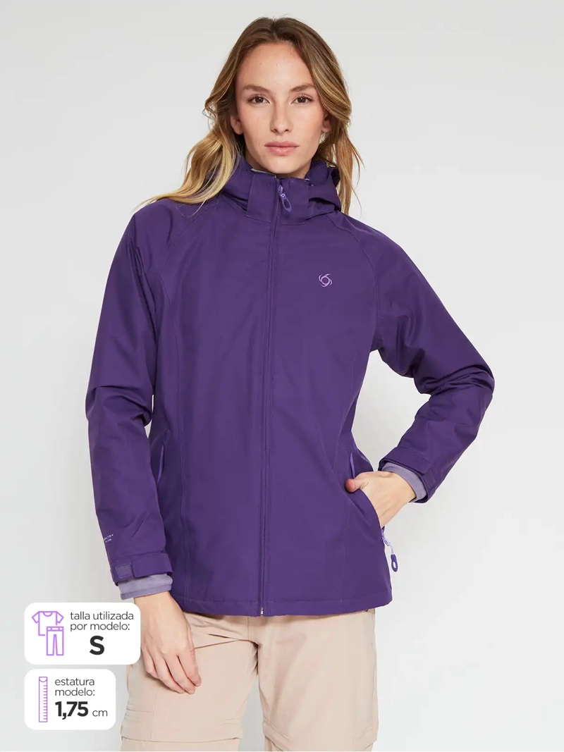 PARKA MUJER DOITE 3 EN 1 PARBAT - 1