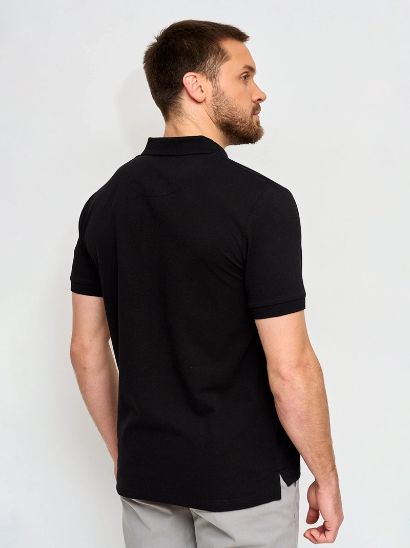 POLERA HOMBRE KENNETH STEVENS ALGODÓN MANGA CORTA PIQUÉ BÁSICA - 2