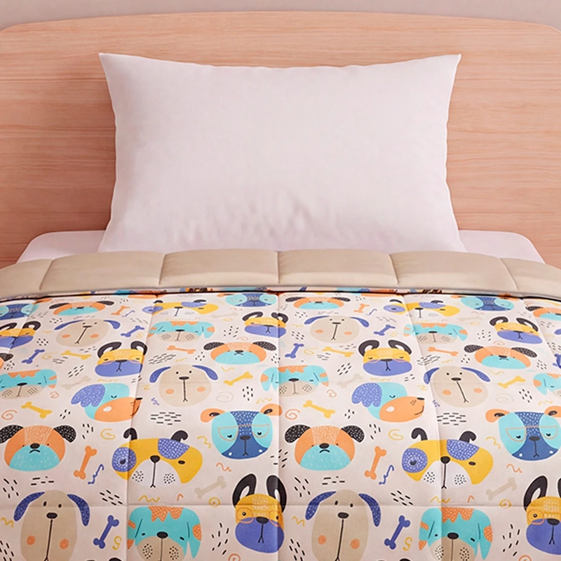 PLUMÓN RIPLEY HOME MICROFIBRA 1.5 PLAZAS DOGGIE BLUE - 3