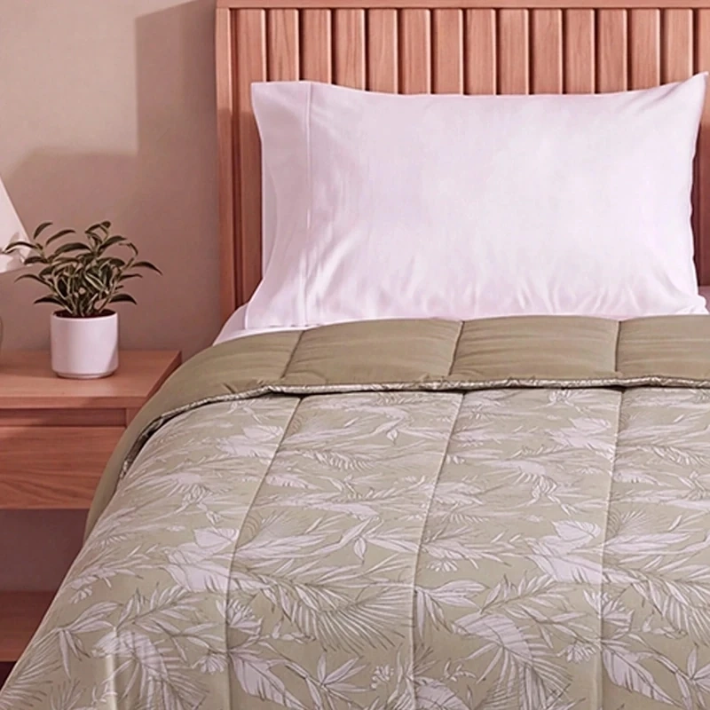 PLUMÓN RIPLEY HOME MICROFIBRA KING HOJAS TAUPE - 3