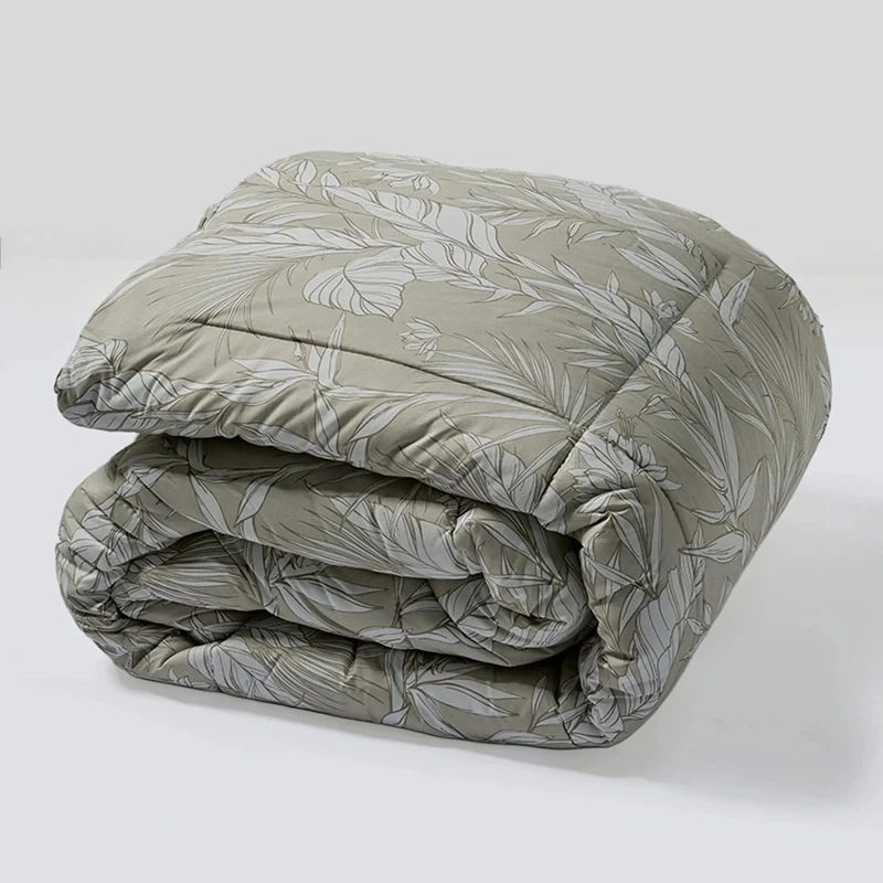 PLUMÓN RIPLEY HOME MICROFIBRA KING HOJAS TAUPE - 4