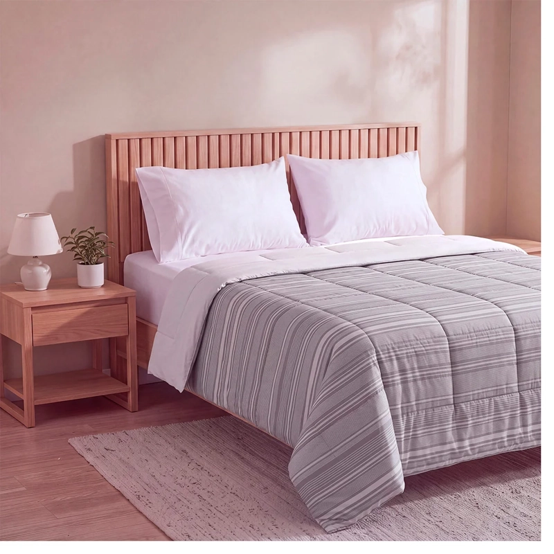 PLUMÓN RIPLEY HOME MICROFIBRA KING URBAN STRIPES - 2