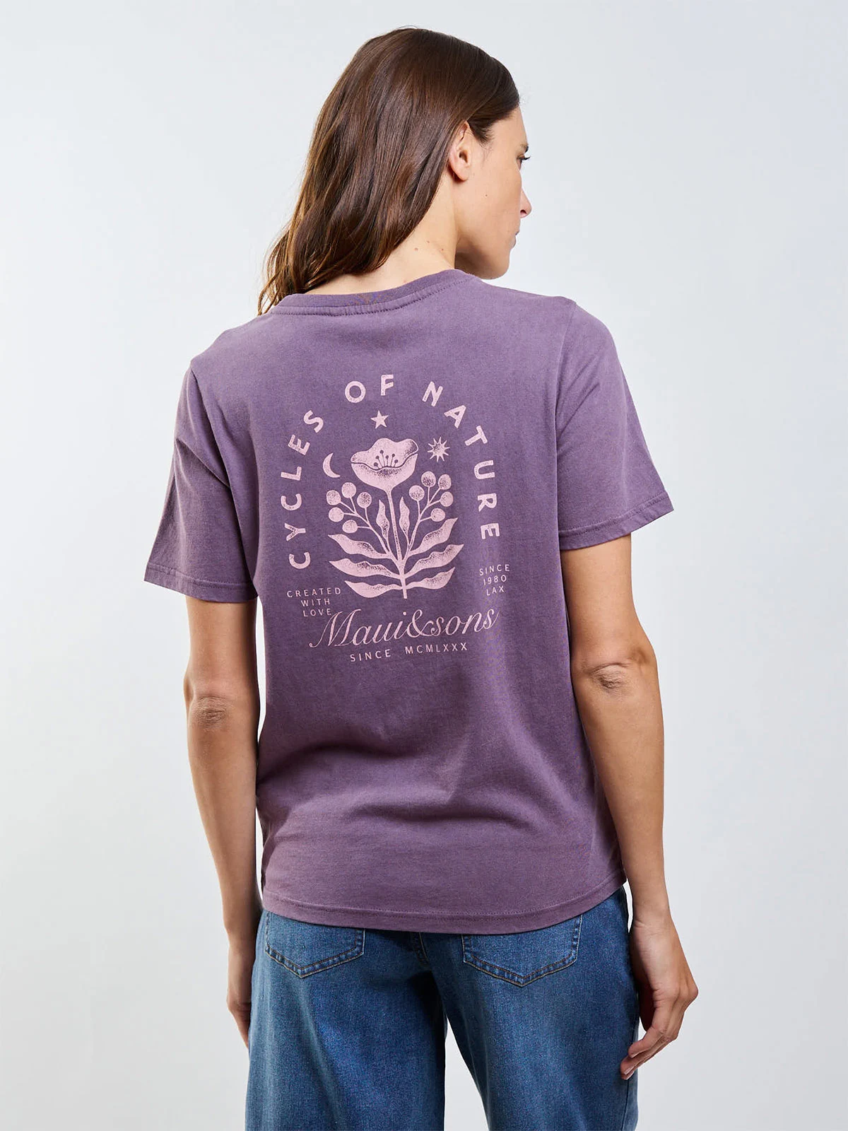 POLERA MUJER MAUI AND SONS ALGODÓN MANGA CORTA - 4