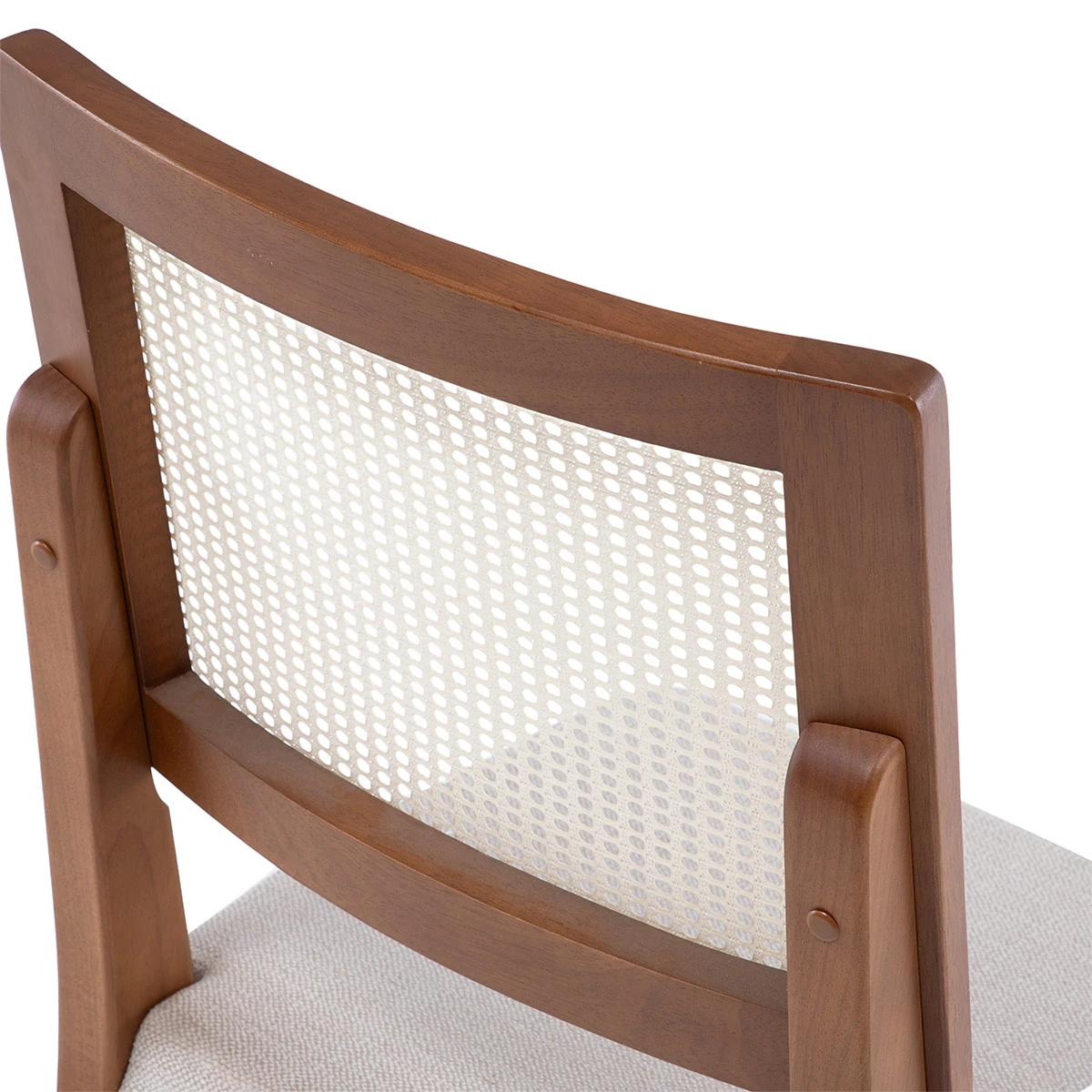 JUEGO DE COMEDOR DECOCASA DONATELLA 4 SILLAS SAGA BEIGE - 9