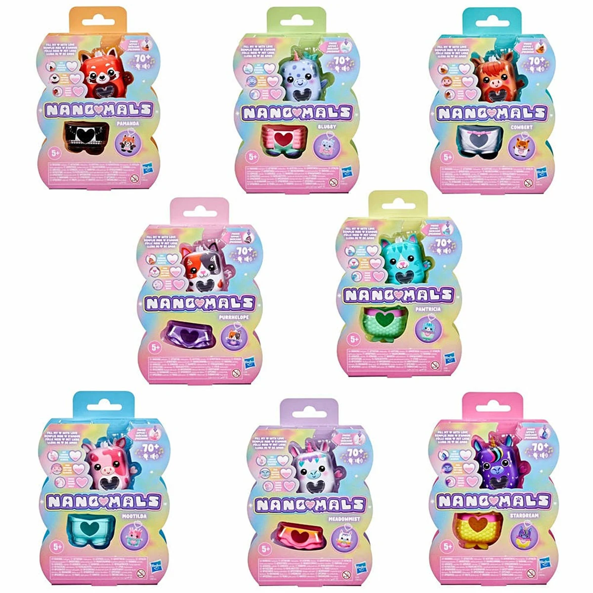 MASCOTA ELECTRÓNICA HASBRO NANO MALS- MODELO ALEATORIO - 1