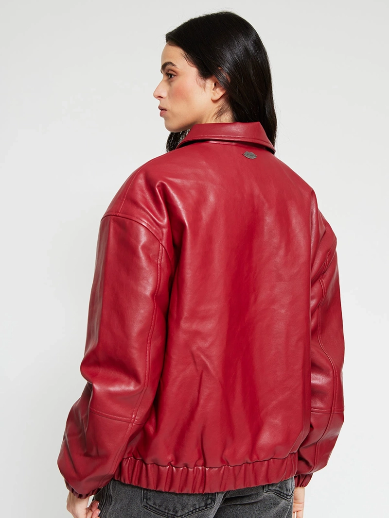 CHAQUETA MUJER BARBADOS EFECTO PIEL - 3