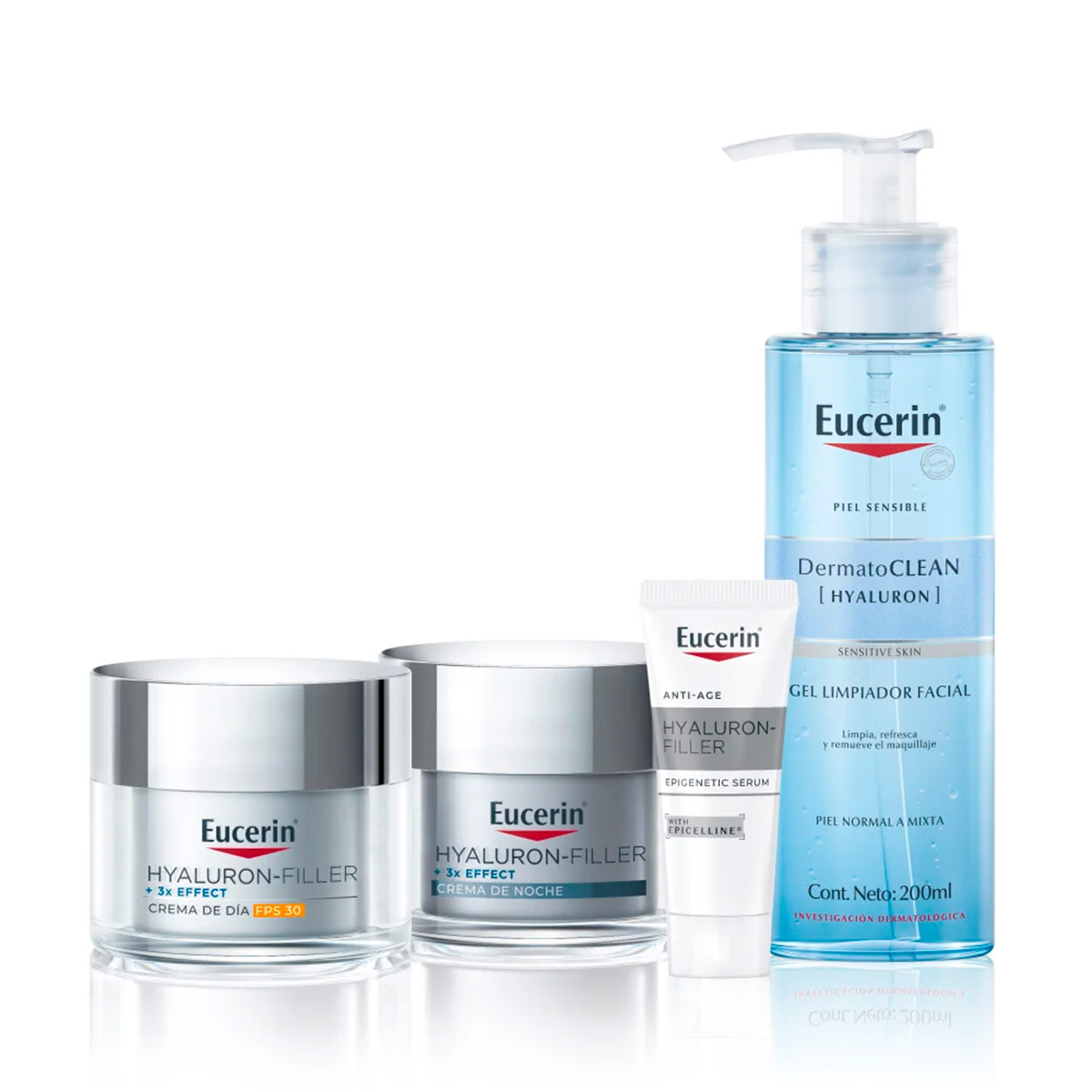 SET ANTI-ARRUGAS EUCERIN RUTINA HYALURON FILLER 315ML - 4