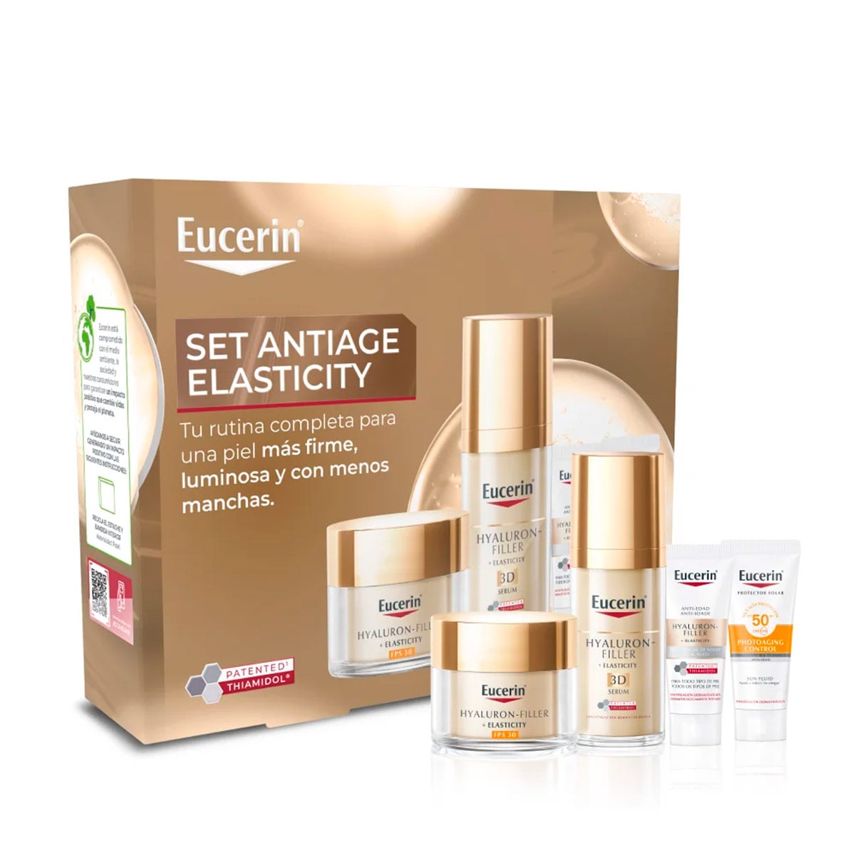 SET ANTI-EDAD EUCERIN ELASTICITY FILLER 137ML - 1