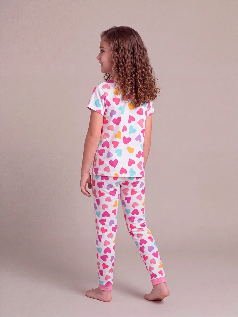 PIJAMA NIÑA HARVEST ALGODÓN LARGO - 2