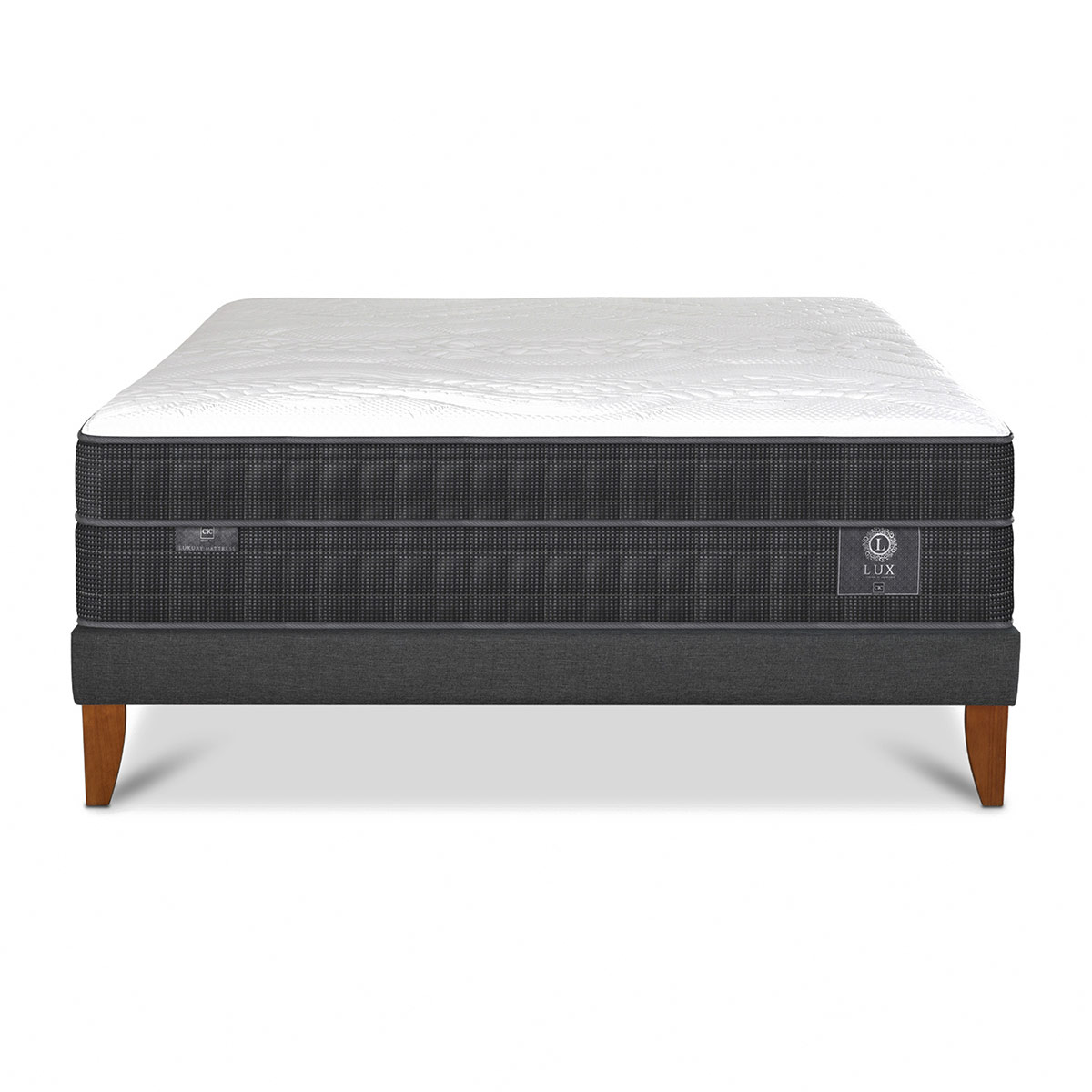 CAMA EUROPEA CIC LUX SUPER KING GRIS - 1