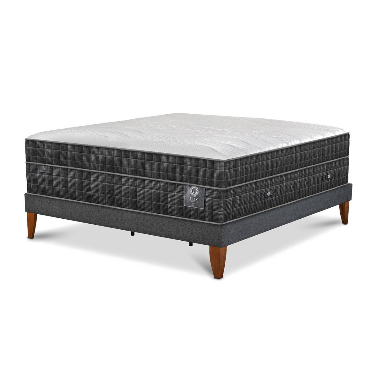CAMA EUROPEA CIC LUX SUPER KING GRIS - 2