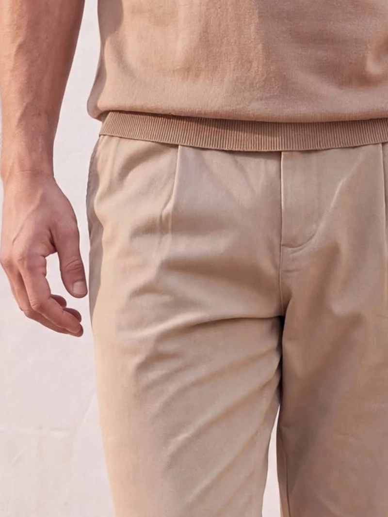 PANTALÓN HOMBRE SPAVALDI ALGODÓN TEXTURAS - 3