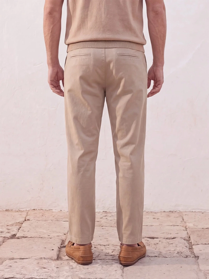 PANTALÓN HOMBRE SPAVALDI ALGODÓN TEXTURAS - 4