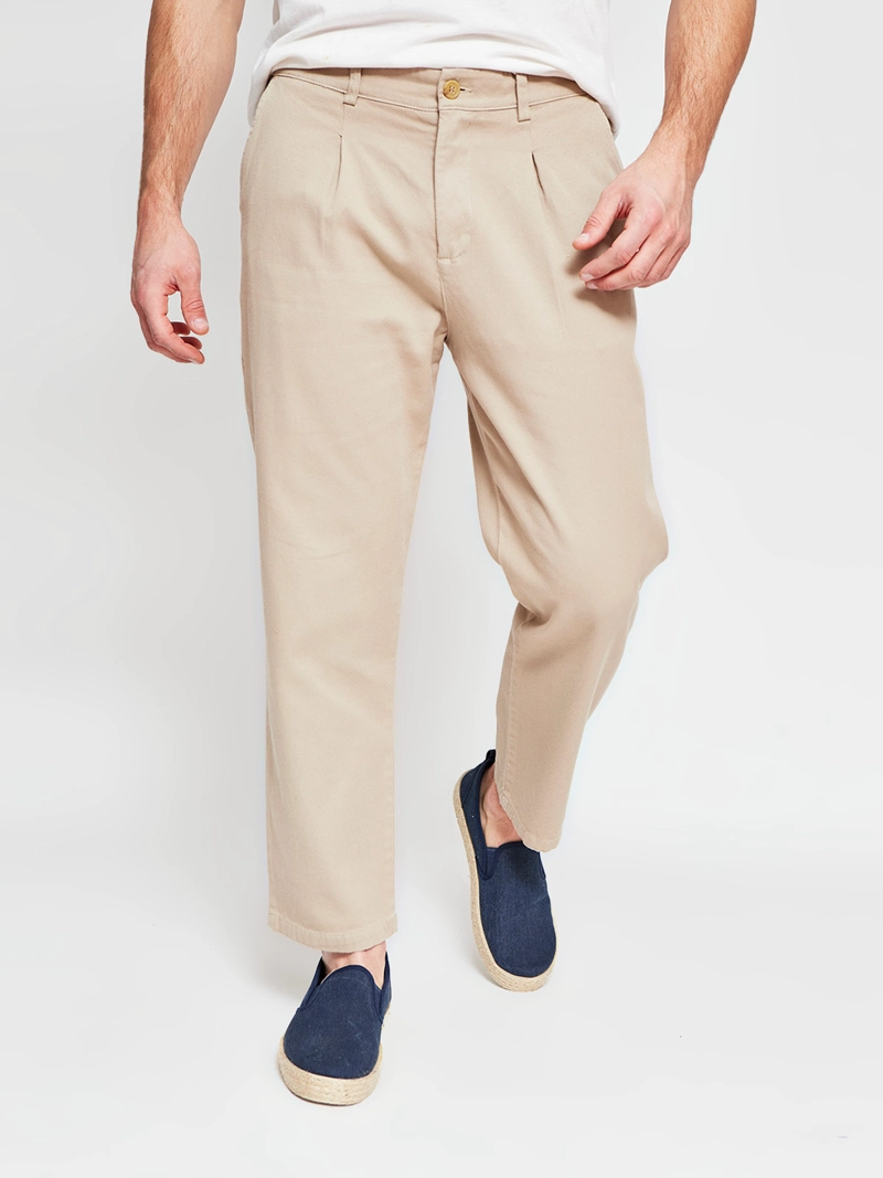 PANTALÓN HOMBRE SPAVALDI ALGODÓN TEXTURA - 2