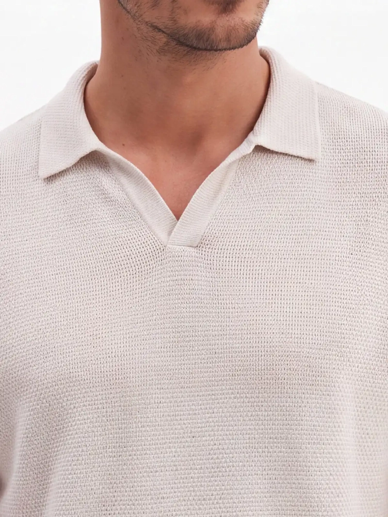 POLERA HOMBRE SPAVALDI CUELLO CAMISERO - 3