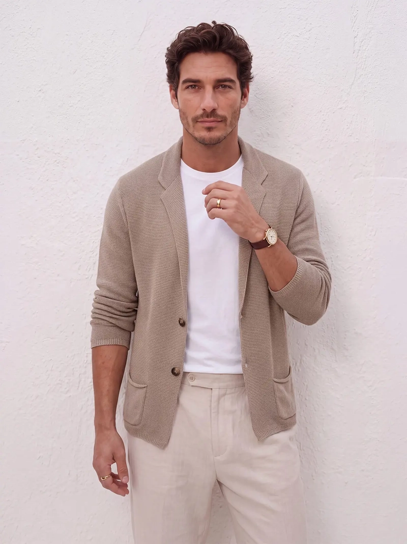 CARDIGAN HOMBRE SPAVALDI LIVIANO - 1
