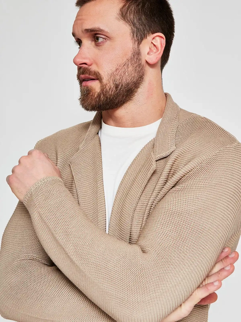 CARDIGAN HOMBRE SPAVALDI LIVIANO - 3