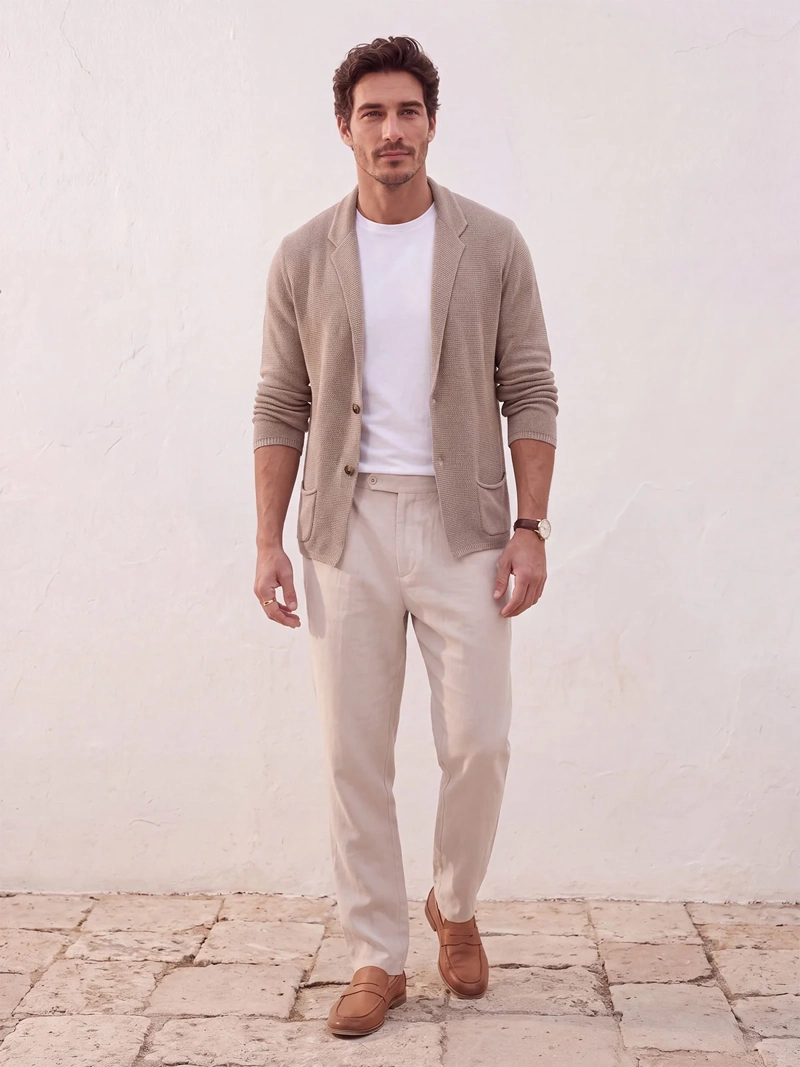 CARDIGAN HOMBRE SPAVALDI LIVIANO - 4