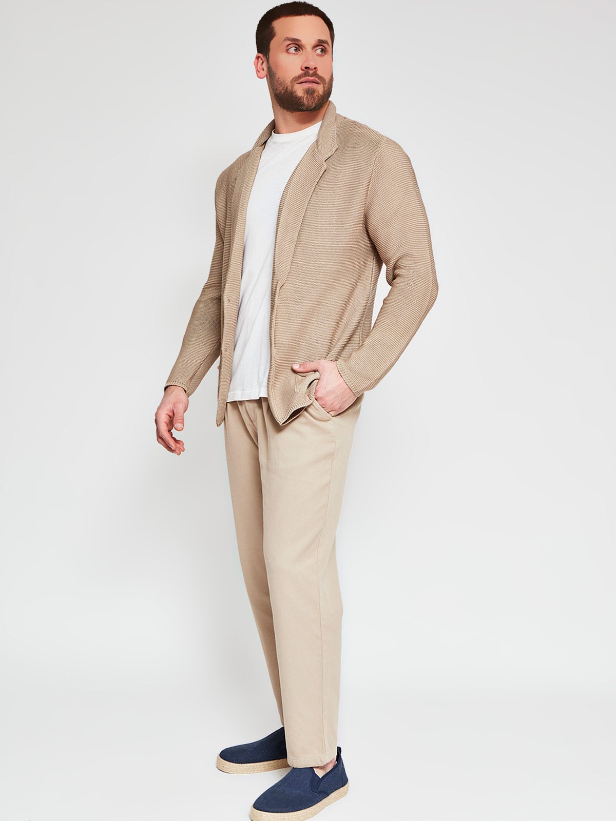 CARDIGAN HOMBRE SPAVALDI LIVIANO - 4