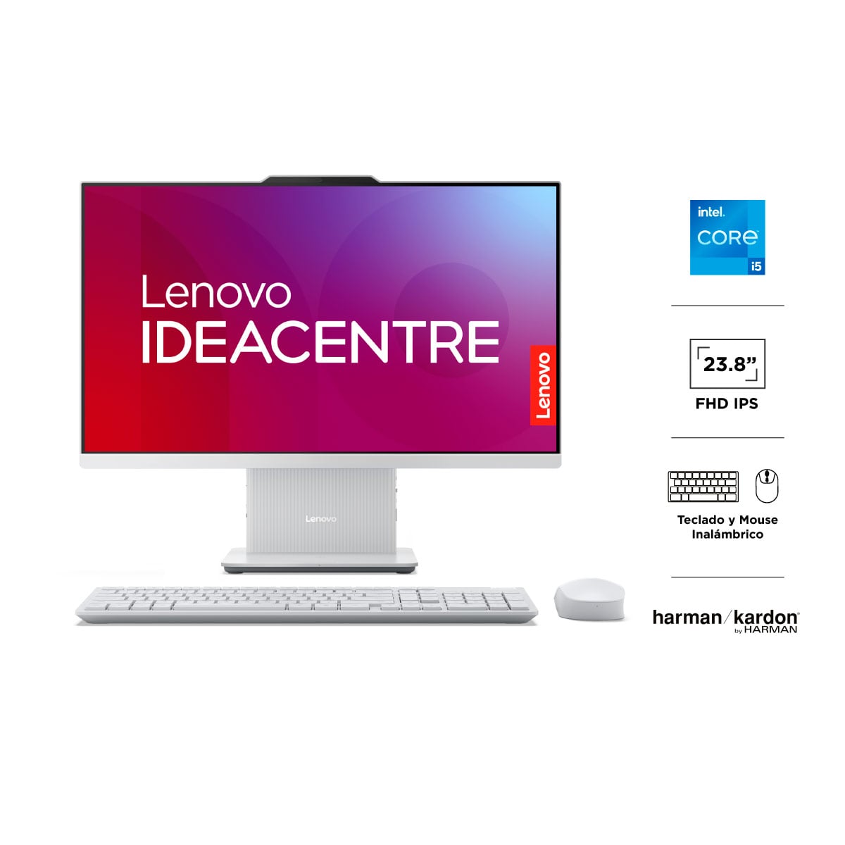 ALL IN ONE LENOVO IDEACENTRE I5 INTEL CORE I5 23.8” 8GB RAM - 2