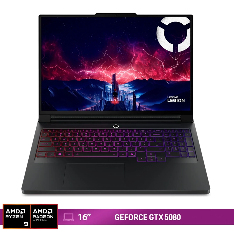 NOTEBOOK LENOVO LEGION PRO 7 AMD RYZEN 9 32GB RAM 1TB SSD NVIDIA RTX 5080 16” - 1
