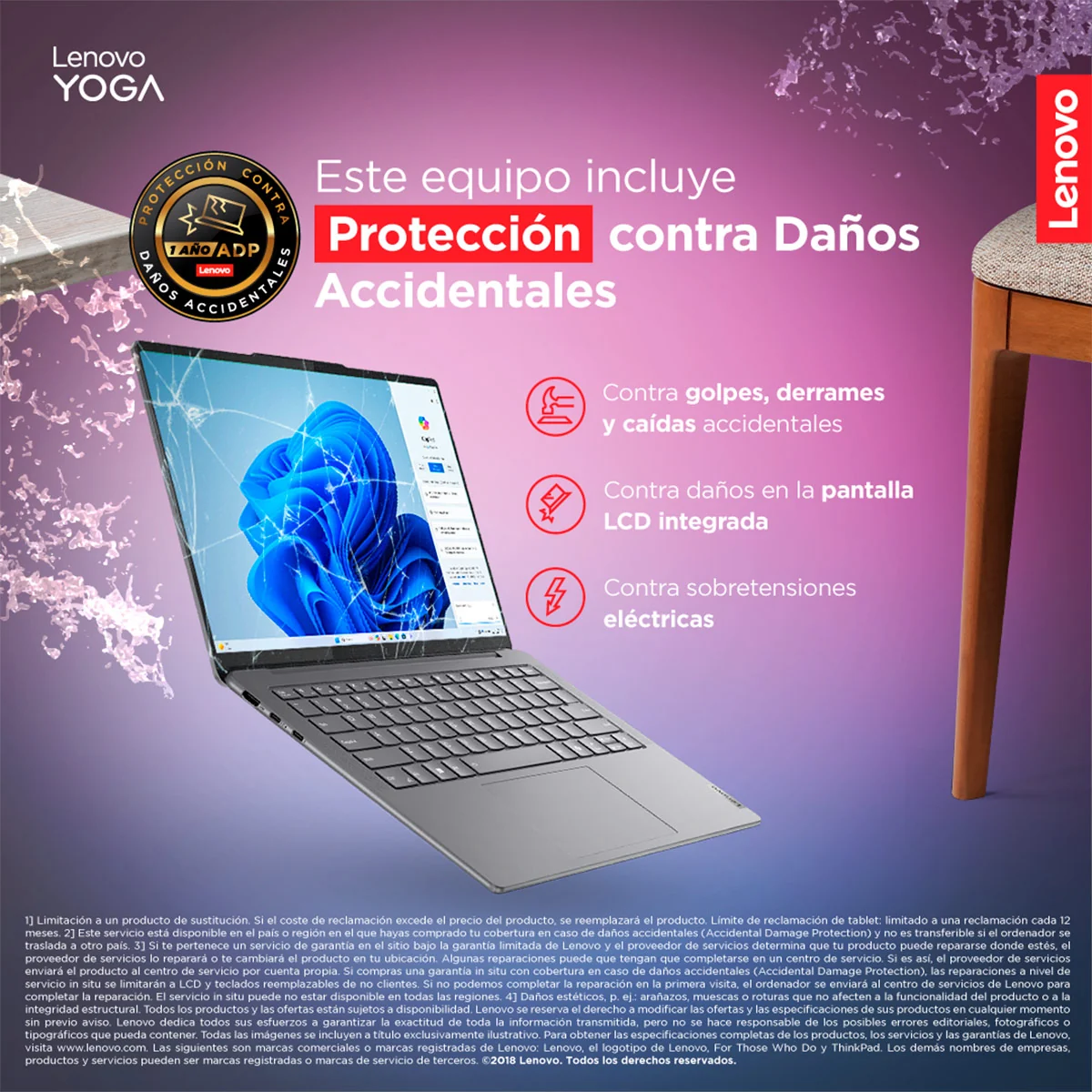 NOTEBOOK LENOVO YOGA 7 2-IN-1 AMD RYZEN AI 7 32GB RAM 1TB SSD TOUCH 14” - 8