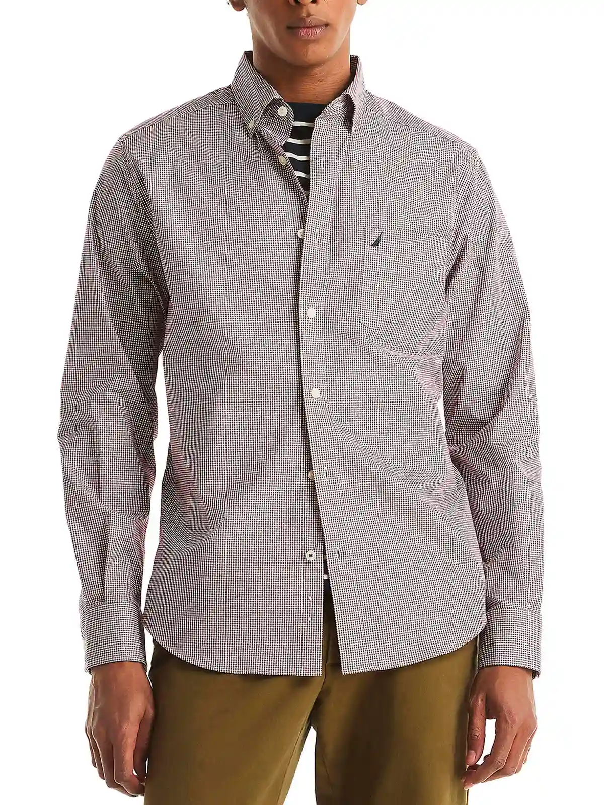 CAMISA HOMBRE NAUTICA ALGODÓN  - 1