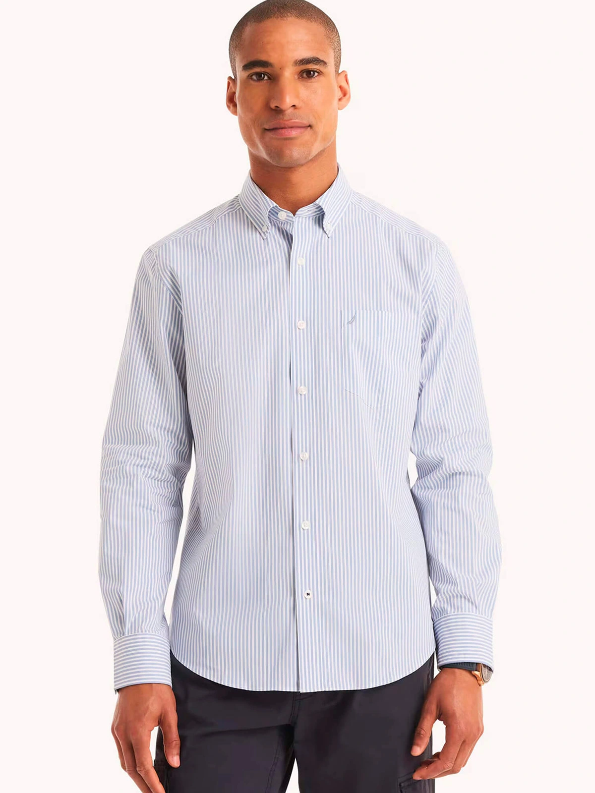 CAMISA HOMBRE NAUTICA ALGODÓN  - 1