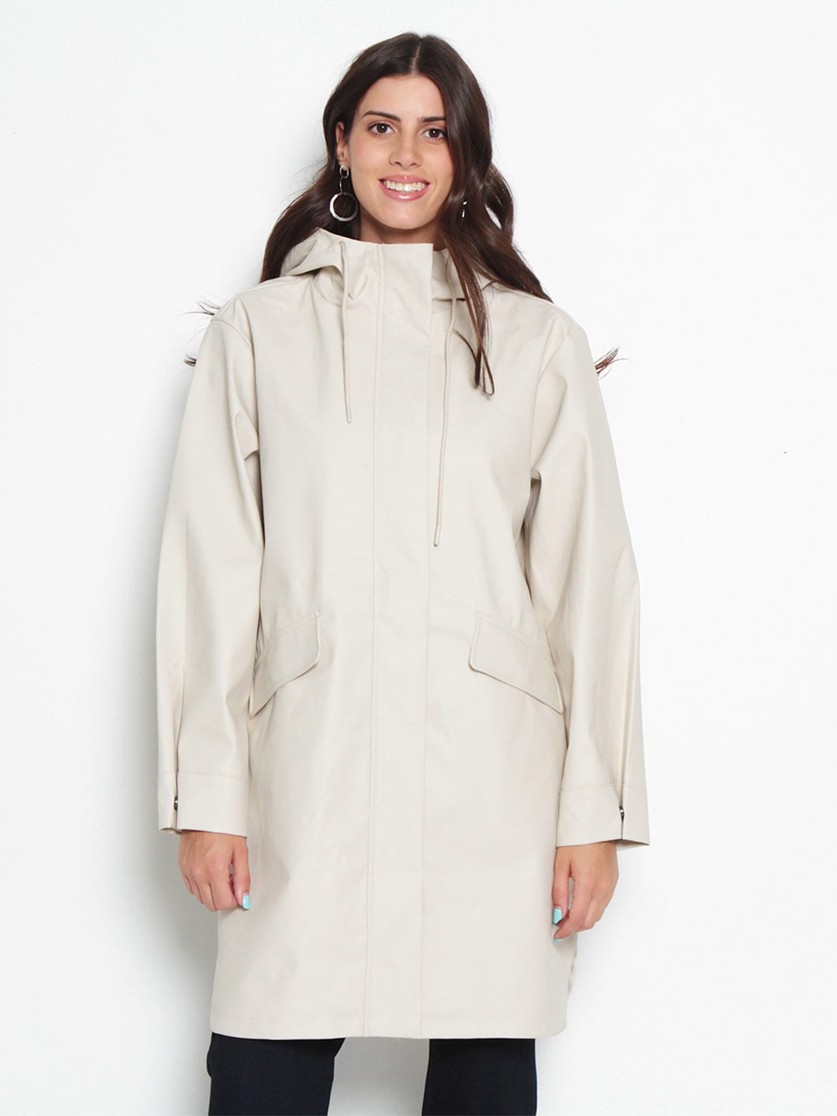 CHAQUETA MUJER WADOS IMPERMEABLE CAPUCHA Y BOLSILLOS - 2