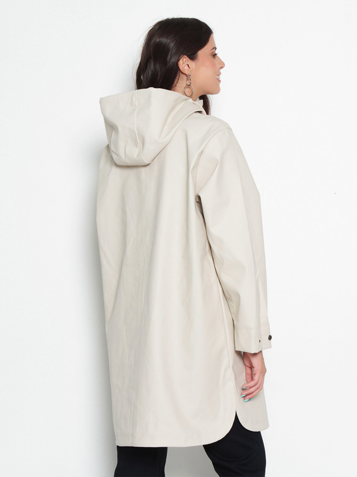 CHAQUETA MUJER WADOS IMPERMEABLE CAPUCHA Y BOLSILLOS - 4