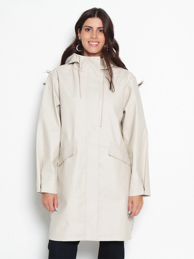 CHAQUETA MUJER WADOS IMPERMEABLE CAPUCHA Y BOLSILLOS - 2