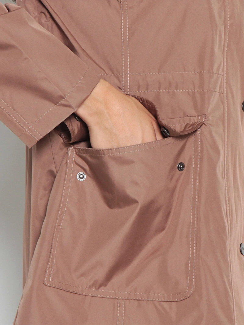 CHAQUETA MUJER WADOS IMPERMEABLE CAPUCHA NO DESMONTABLE - 6