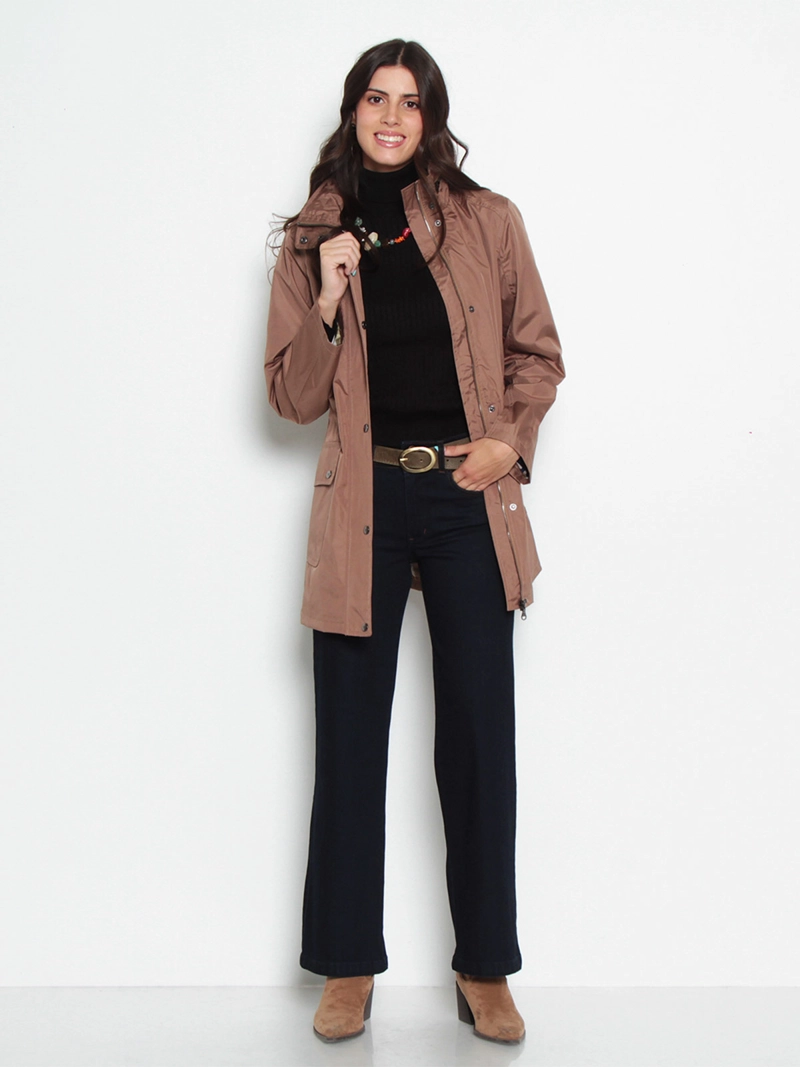 WADOS CHAQUETA MUJER WADOS IMPERMEABLE CAPUCHA NO DESMONTABLE