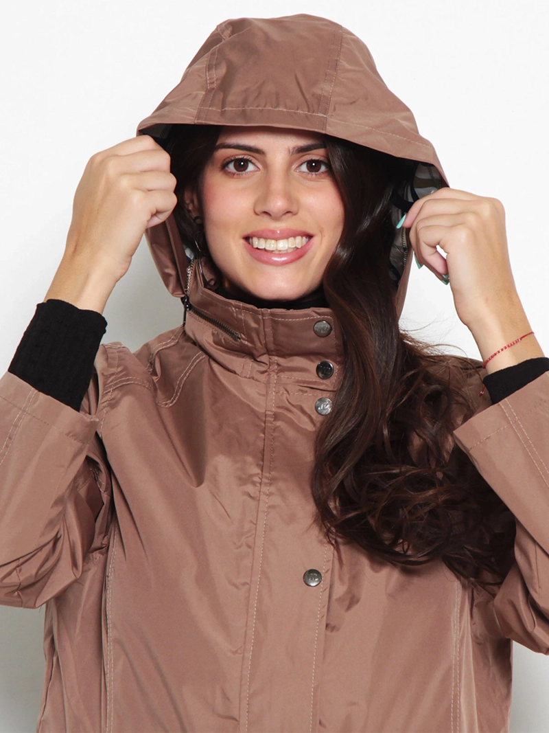 CHAQUETA MUJER WADOS IMPERMEABLE CAPUCHA NO DESMONTABLE - 7