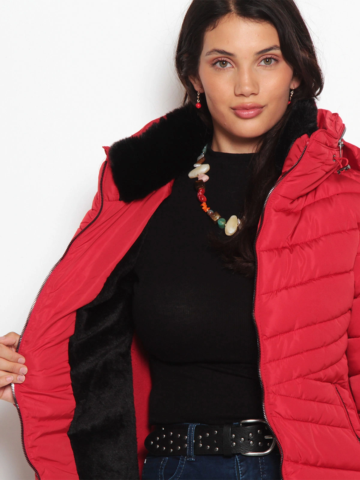 PARKA MUJER WADOS MANGA LARGA CAPUCHA - 6