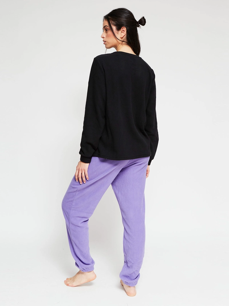 PIJAMA MUJER TOP MICROPOLAR KUROMI - 2