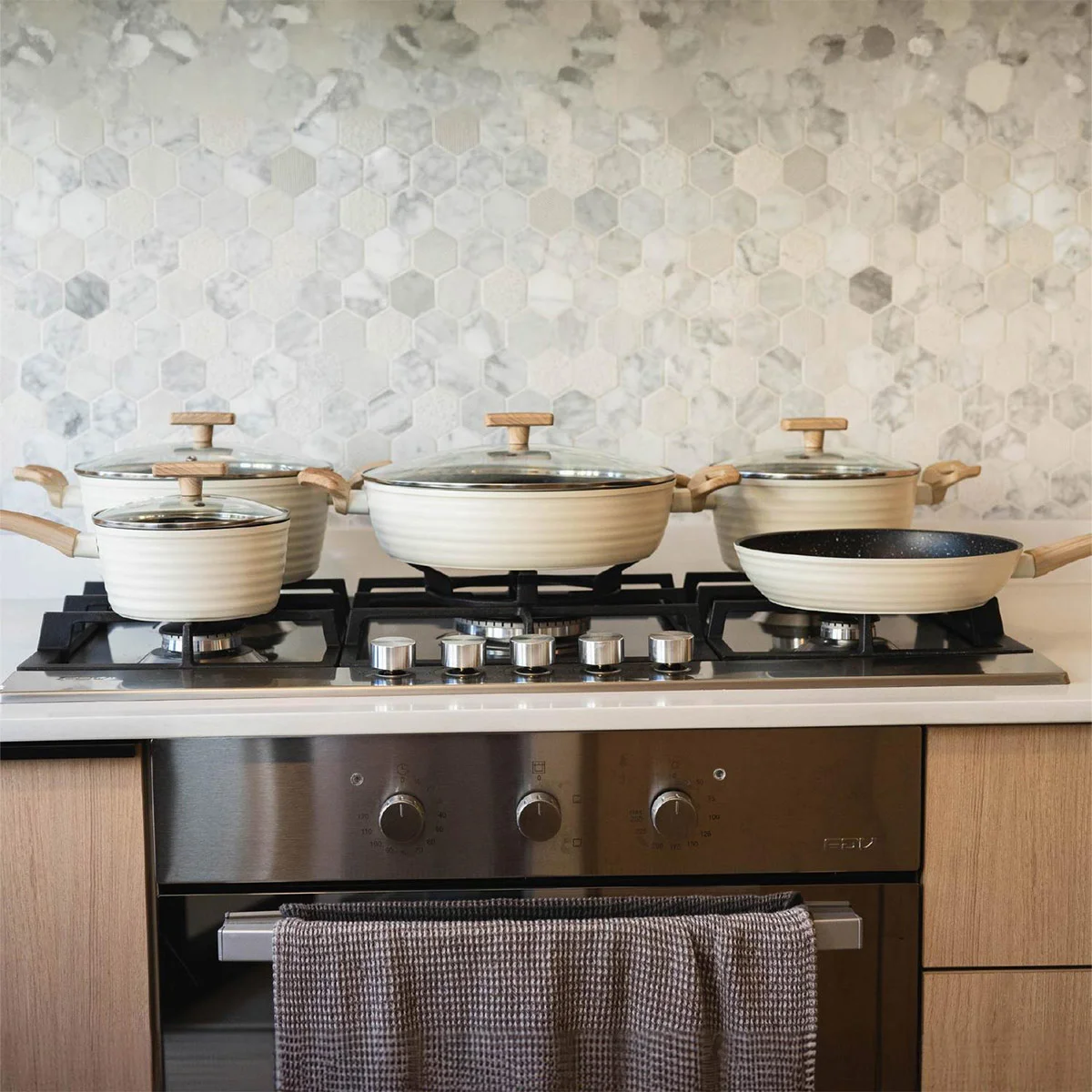 BATERÍA DE COCINA SIMPLIT SAVANNAH 9 PZS - 1