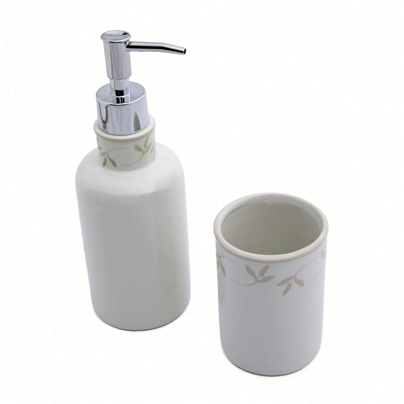 SET DE BAÑO RIPLEY HOME VASO + DISPENSADOR CAMPAGNE - 2