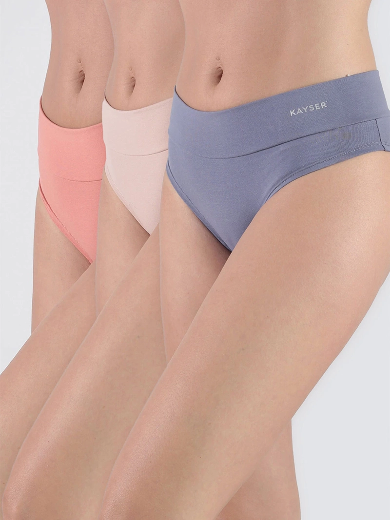 PANTALETA KAYSER PACK X3 ALGODÓN - 1