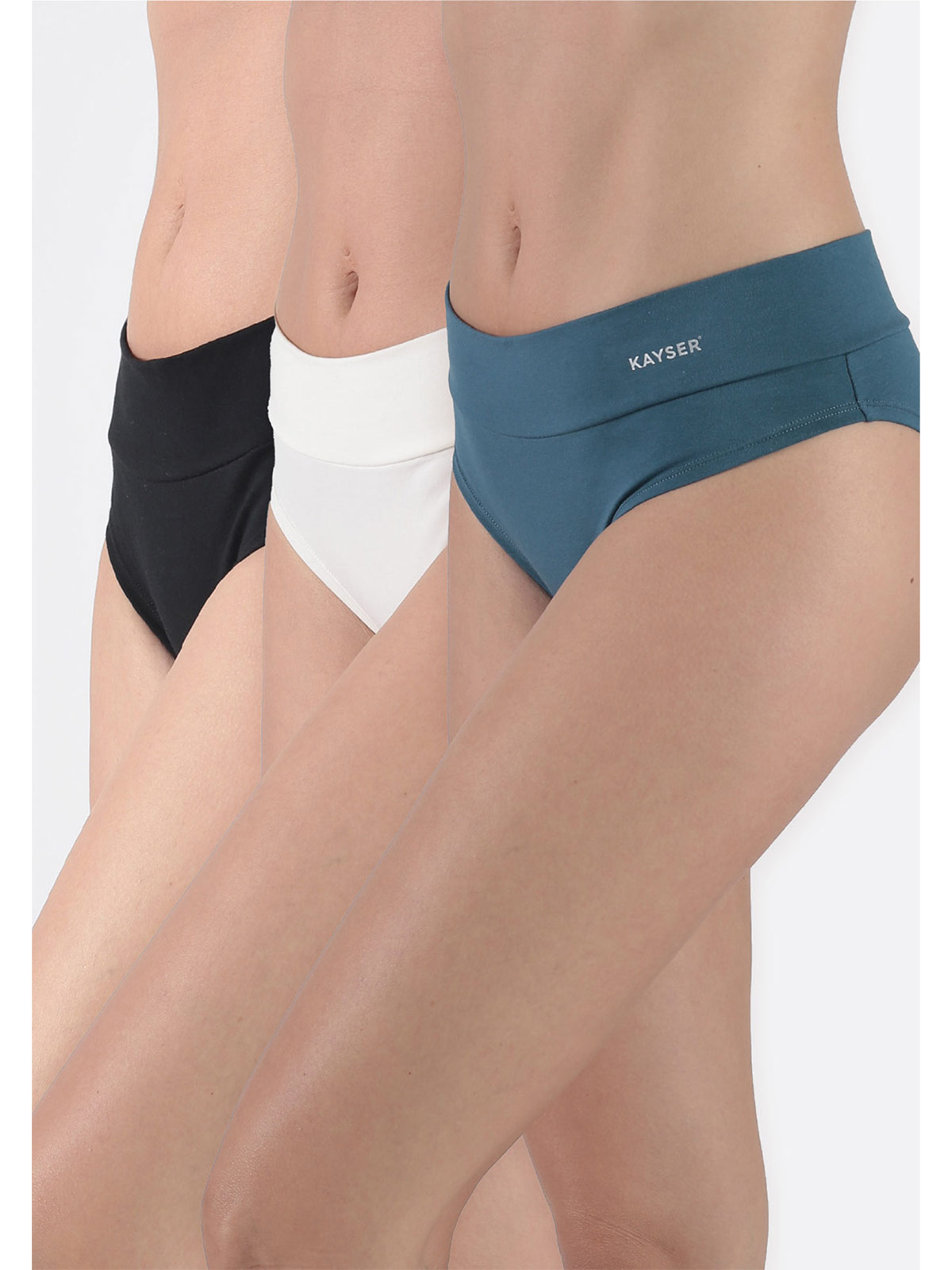 PANTALETA KAYSER PACK X3 ALGODÓN - 1