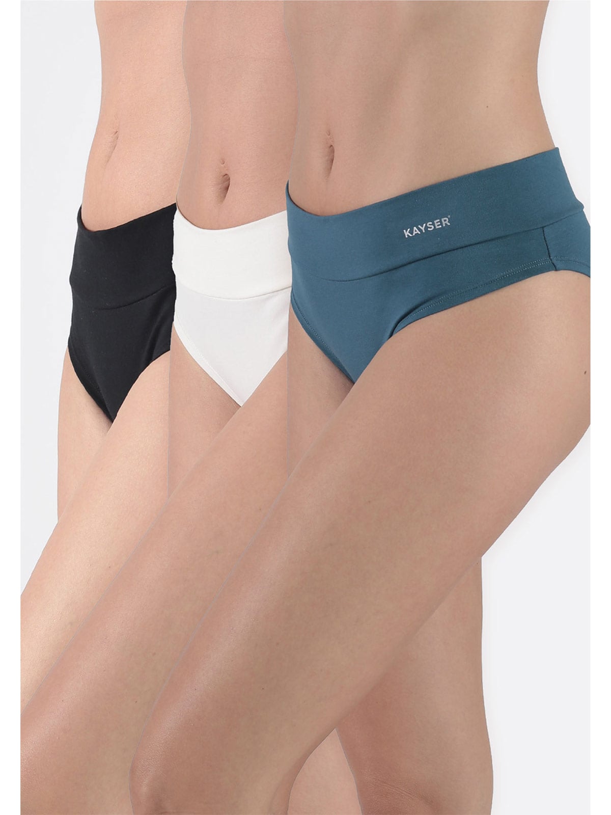 PANTALETA KAYSER PACK X3 ALGODÓN - 1