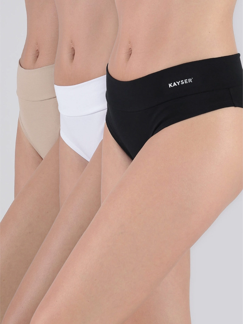 PANTALETA KAYSER PACK X3 ALGODÓN - 1