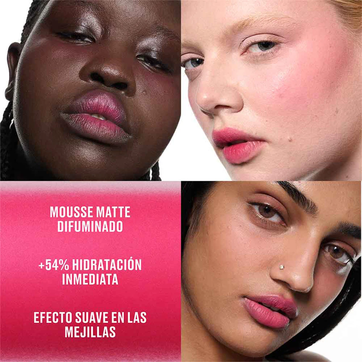 LABIAL LÍQUIDO MAC POWDER KISS LIP & CHEEK MOUSE BILLION $ SMILE 5ML - 3