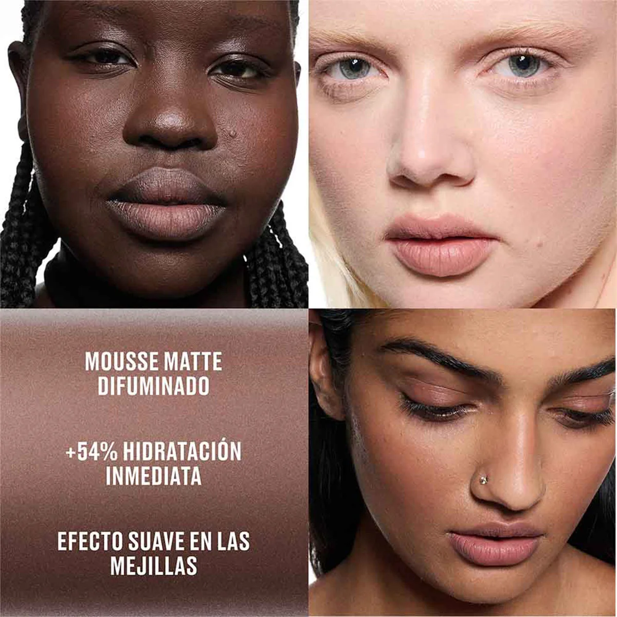 LABIAL LÍQUIDO MAC POWDER KISS LIP & CHEEK MOUSE BURING LOVE 5ML - 3