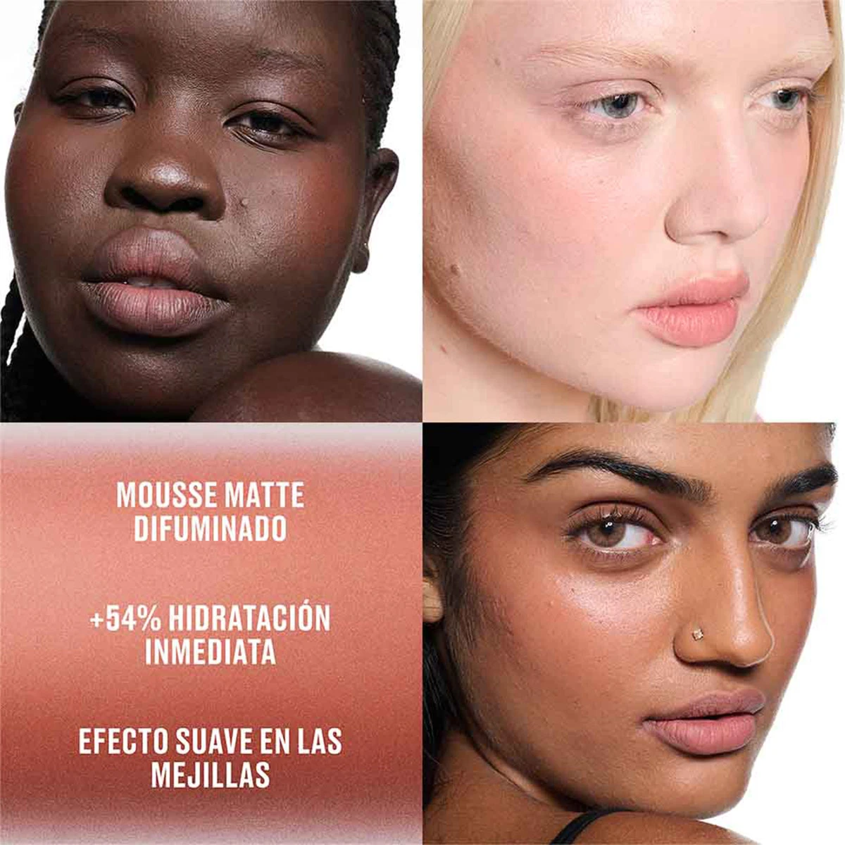LABIAL LÍQUIDO MAC POWDER KISS LIP & CHEEK MOUSE DATE NIGHT 5ML - 3