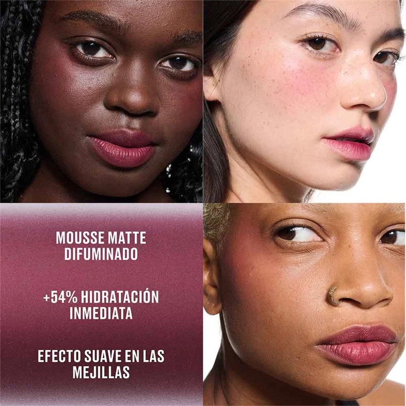 LABIAL LÍQUIDO MAC POWDER KISS LIP & CHEEK MOUSE DATE-MAKER 5ML - 3