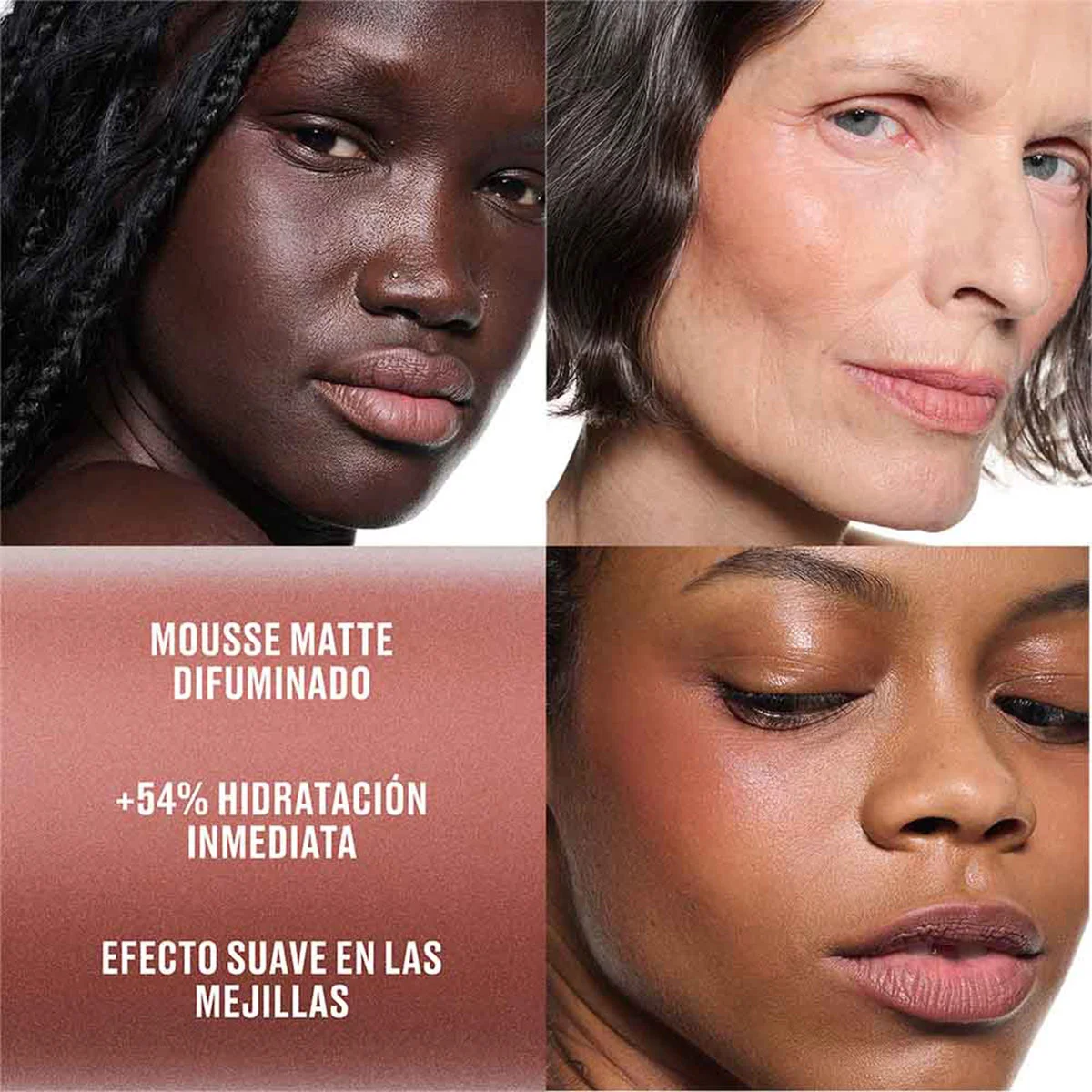 LABIAL LÍQUIDO MAC POWDER KISS LIP & CHEEK MOUSE MULL IT OVER 5ML - 3